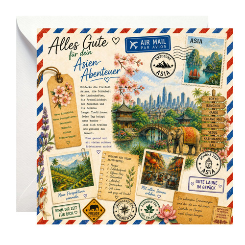 Asien karte geschenk - asien, –