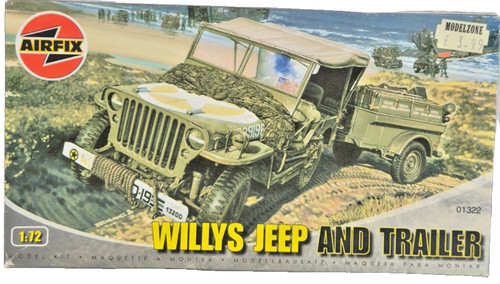 Airfix 01322 scale willys - airfix, 1:72