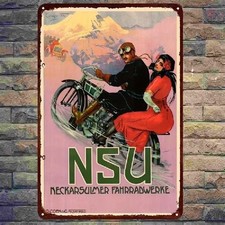Blechschild NSU Neckarsulmer