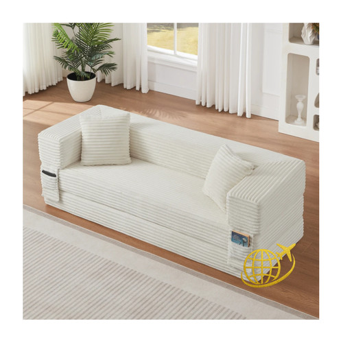 Schlafsofa cordbezogen - 1,