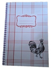 Holker Verlag Notizbuch Hahn Kariert Vintage Mehrfarbig