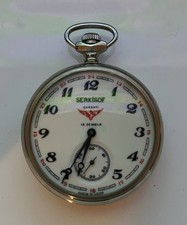 Eisenbahner Taschenuhr SERKISOF