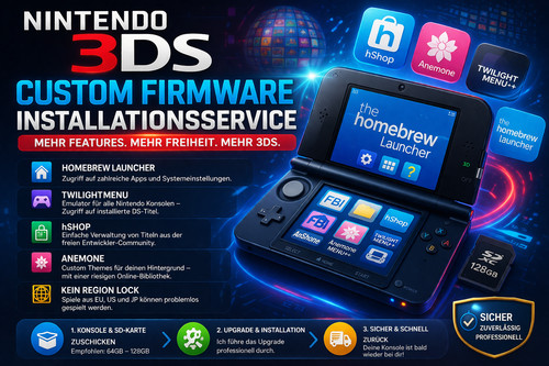 3ds 2ds modding premium - 3ds,