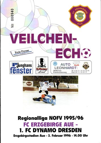 1995 erzgebirge aue - 1995/96,