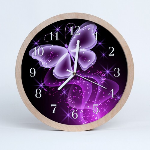 Tulup holzuhr 30fi - cm, wanduhr