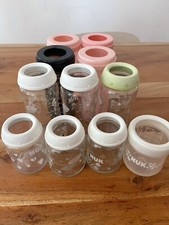 Baby Flaschen Set NUK und Twistshake Glas und Plastik 