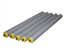 5x Interroll Tragrollen Kunststoff für Rollenbahn Länge 638 mm Ø 50 mm Sechskant