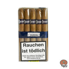 Mustique Blue Churchill Zigarre aus der Dominikanischen Republik, 10er Bundle