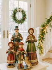 Nostalgie Figuren Familie Chor