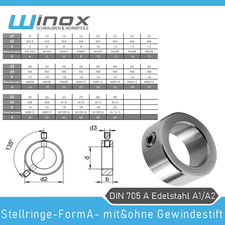 ✅ Stellring DIN 705A |