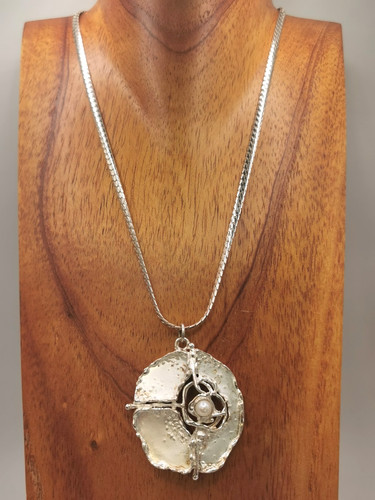 Collier aus silber - silber, mit