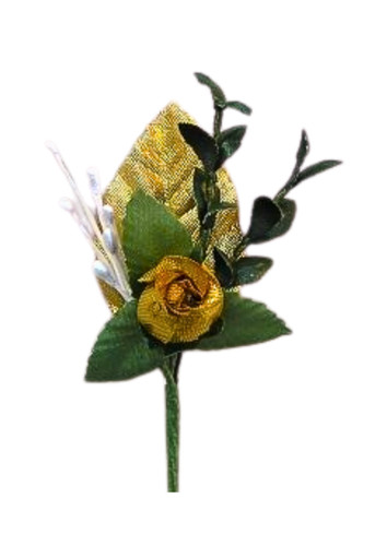 Goldhochzeit boutonniere - goldhochzeit,