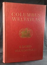 Columbus Weltatlas. E. Debes