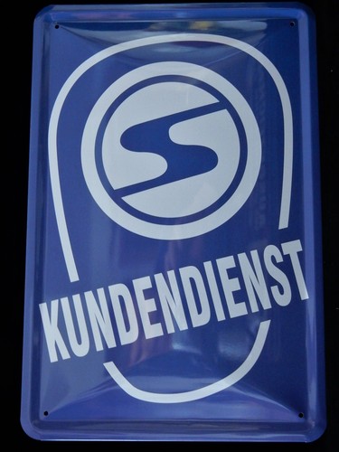 Blechschild trabant - blechschild,