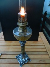 Petroleumlampe antik mit