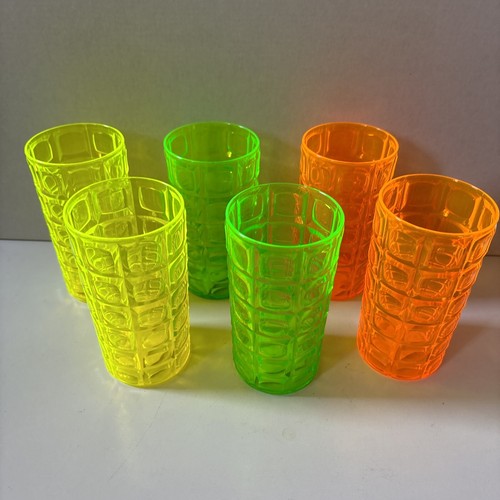 Longdrinkbecher leuchtfarben - longdrinkbecher,