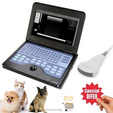 Veterinär Laptop Ultraschallgerät Scanner 3,5 MHz Konvexe Sonde Berufsbildung,CE