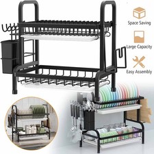 Abtropfgestell Geschirr Abtropfständer Geschirrabtropfgestell mit Tropfschalen