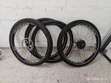 MTB Räder DT Swiss mit Reifen, Zahnkranz, Bremscheiben 18cm usw.