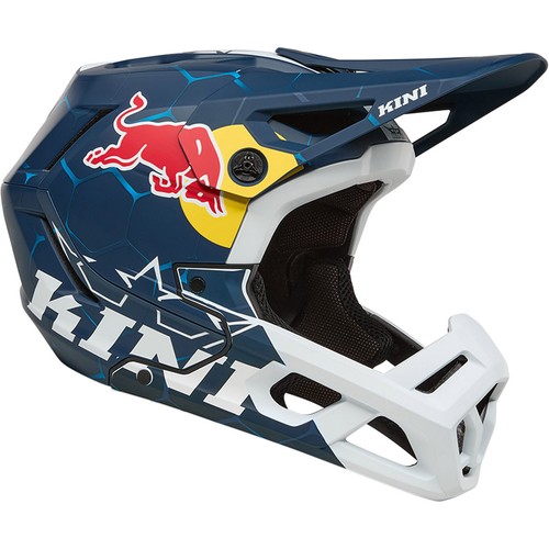 Kini red bull bikehelm - red,