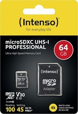 Intenso MicroSDXC karte 64GB