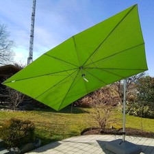 Sonnenschirm May Dacapo 210 x 300 cm mit Liro 100 kg Rollständer