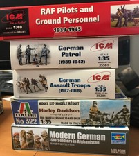 Figurenbausätze WW I + II + moderne (1:35) - zur Auswahl