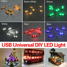 Universal DIY USB LED Licht Beleuchtung Kits Für Lego MOC Toys Bricks Bar types~