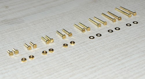 Phono schrauben set messing - phono,