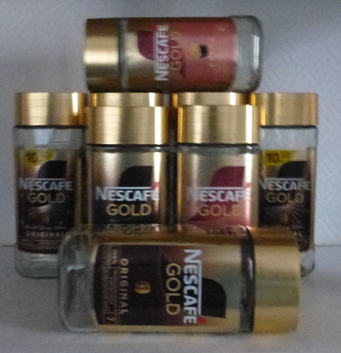 Nescafe gold leere kaffee - gold, 8