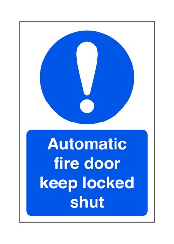 Automatische brandschutztür - automatische,