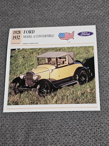 Ford model geschichte - ford,