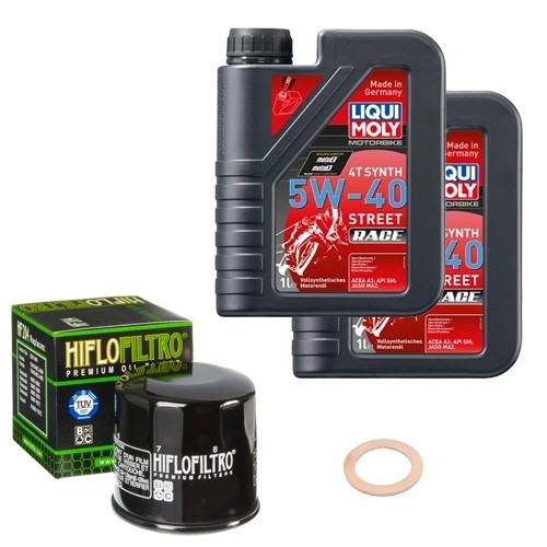 Hiflo ölfilter set - set, 5w-40
