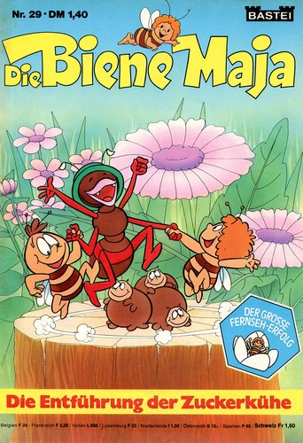 Comic die biene - comic, maja