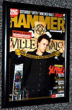 VILLE VALO nin band A4 FRAMED