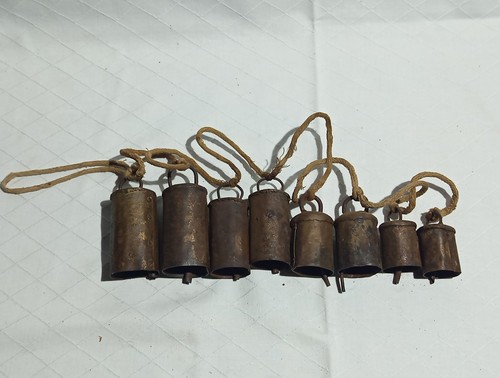 Antike kuhglocken schellenband - antike,
