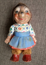 STEIFF? Figur – MECKI Igel Frau – 13cm – Kunststoff ~ 1950 Jahre