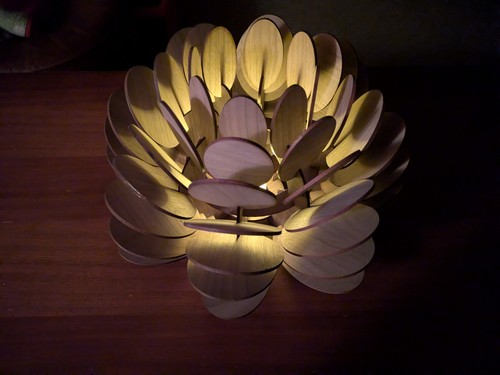 Leuchtende lotusblume mit led - lotusblume,