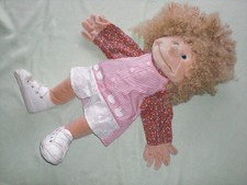 Folkmanis Girl Blond Hair