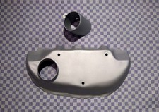 Warmluftblech Krümmer * 030 253 043 *  Polo 86c, Golf NZ, MH, Wartburg 1.3