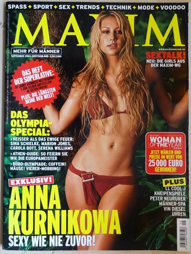 Maxim 2004 anna kurnikowa - anna,