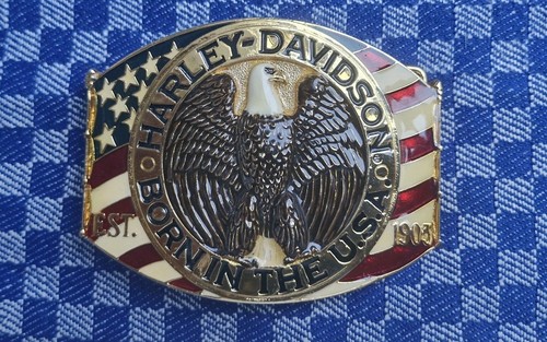 Gürtelschnalle harley - -,