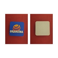 Orangina blaues Viereck