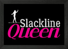 Slackline Girl Slacklining