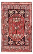 Hamedan Handgeknüpft 157x95 cm - Nomadenteppich, Orientteppich, Rot,