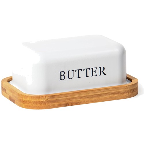 Butterdose edelstahl mit - edelstahl,
