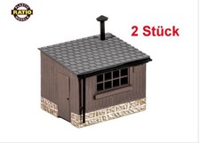 H0 / 00 Holzschuppen, 2 Stück