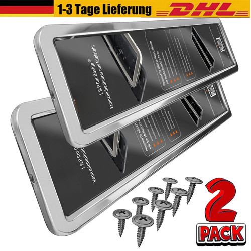 Stk kennzeichenhalter - 2, stk.