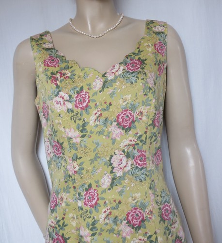 Laura ashley kleid - 36, blumen