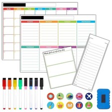 Magnetischer Wochenplaner Set